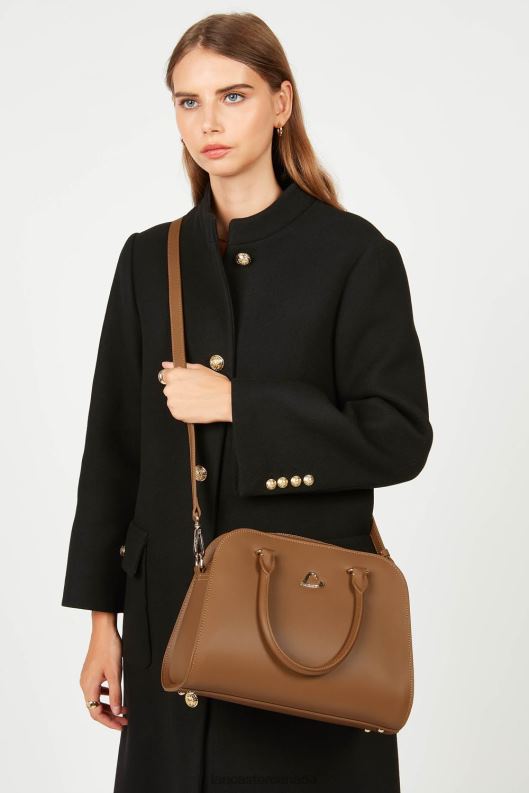 Women Handbag City Philos 4J6H2541 Bag Noisette Lancaster Paris