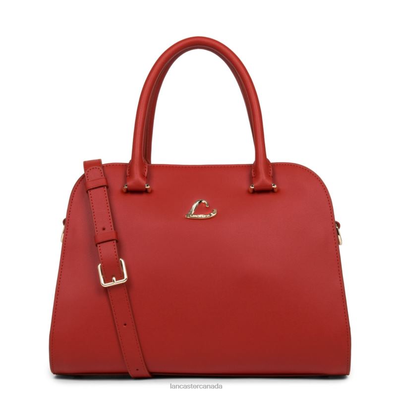 Women Handbag City Philos 4J6H2542 Bag Rouge Lancaster Paris