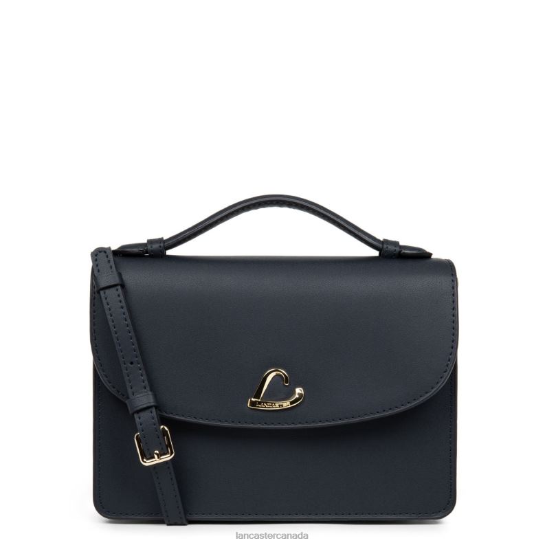 Women Handbag City Philos 4J6H3637 Bag Bleu Fonce Lancaster Paris