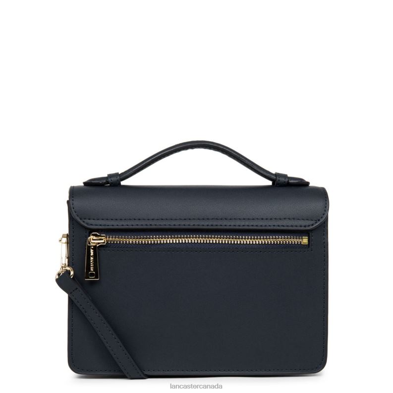 Women Handbag City Philos 4J6H3637 Bag Bleu Fonce Lancaster Paris