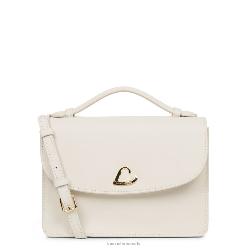 Women Handbag City Philos 4J6H3638 Bag Ecru Lancaster Paris