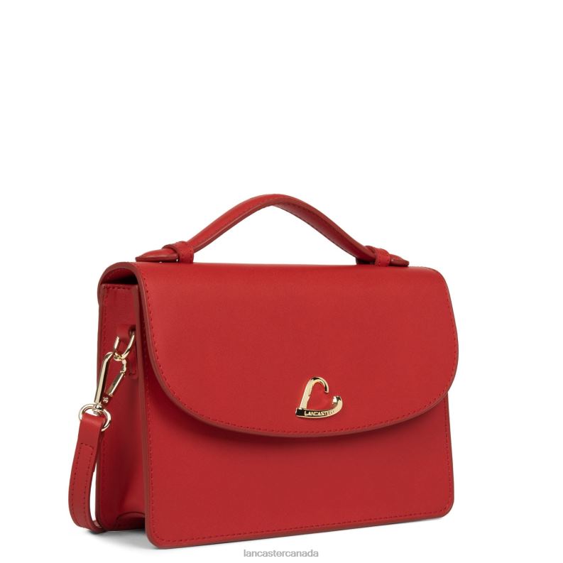 Women Handbag City Philos 4J6H3640 Bag Rouge Lancaster Paris