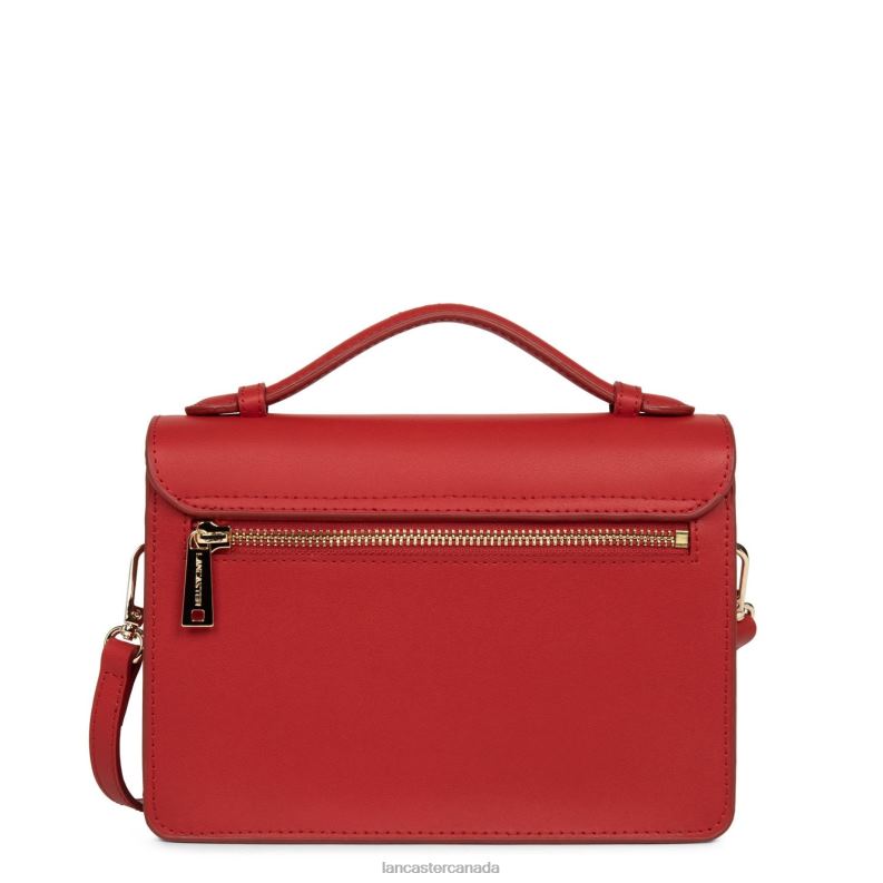 Women Handbag City Philos 4J6H3640 Bag Rouge Lancaster Paris