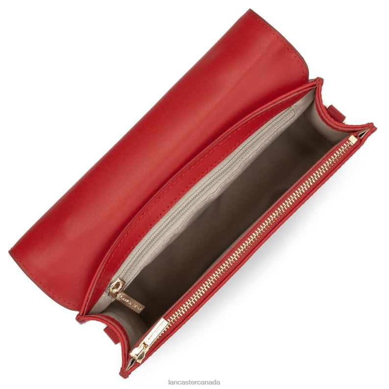 Women Handbag City Philos 4J6H3640 Bag Rouge Lancaster Paris