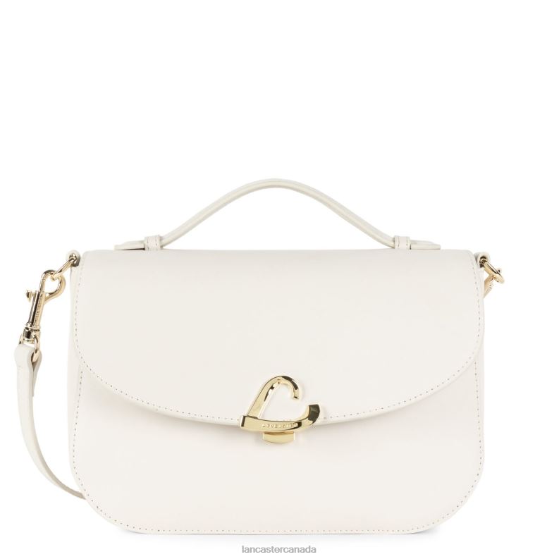 Women Handbag City Philos 4J6H3834 Bag Ecru Lancaster Paris