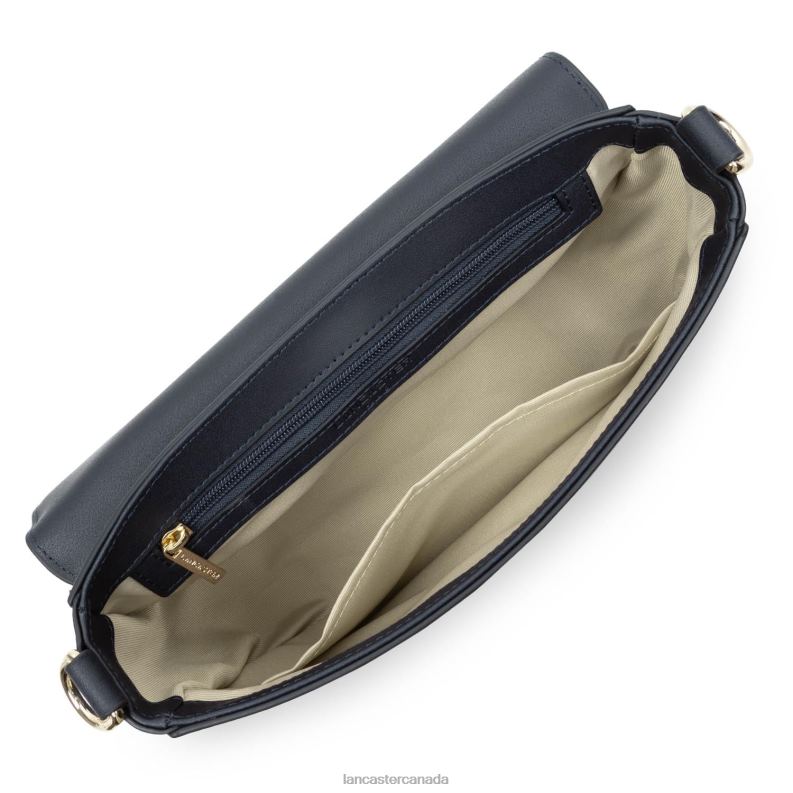 Women Handbag City Philos 4J6H3835 Bag Bleu Fonce Lancaster Paris