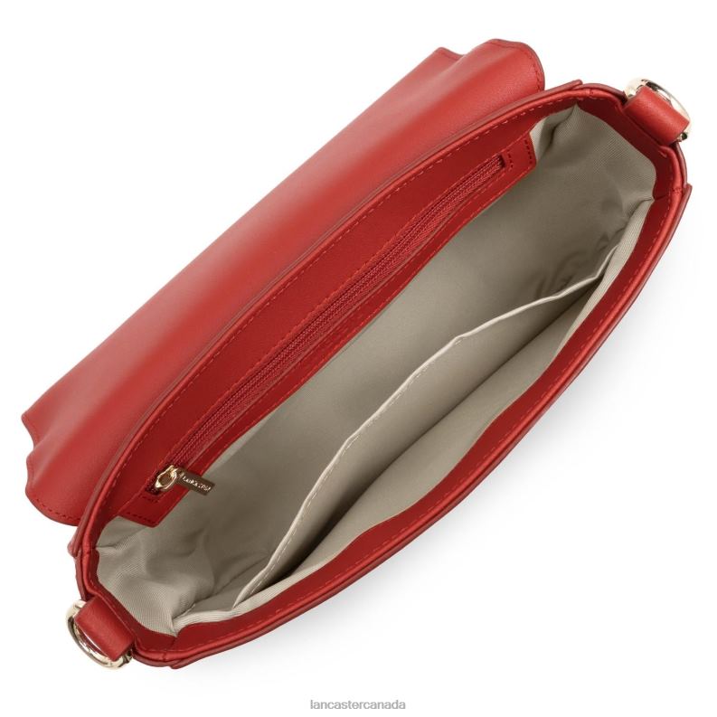 Women Handbag City Philos 4J6H3838 Bag Rouge Lancaster Paris