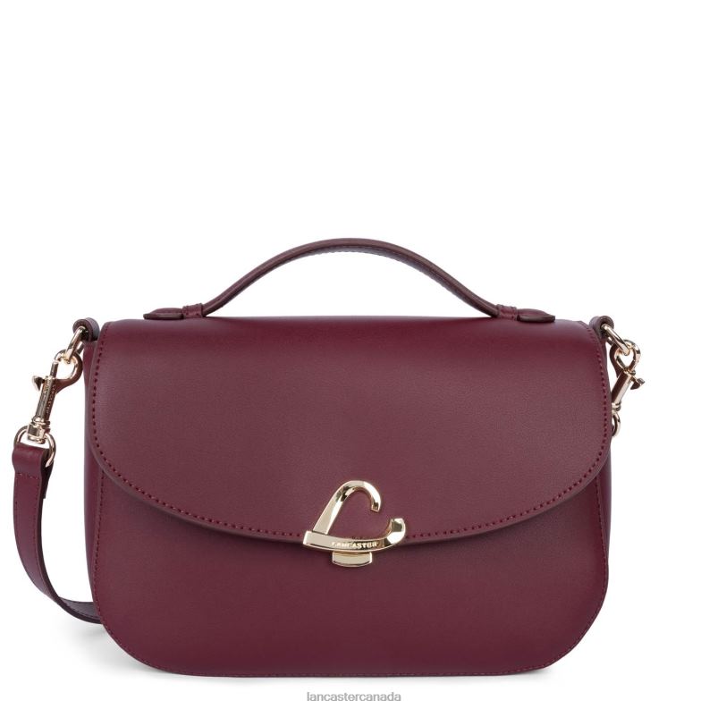Women Handbag City Philos 4J6H3841 Bag Pourpre Lancaster Paris