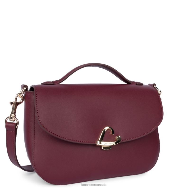 Women Handbag City Philos 4J6H3841 Bag Pourpre Lancaster Paris