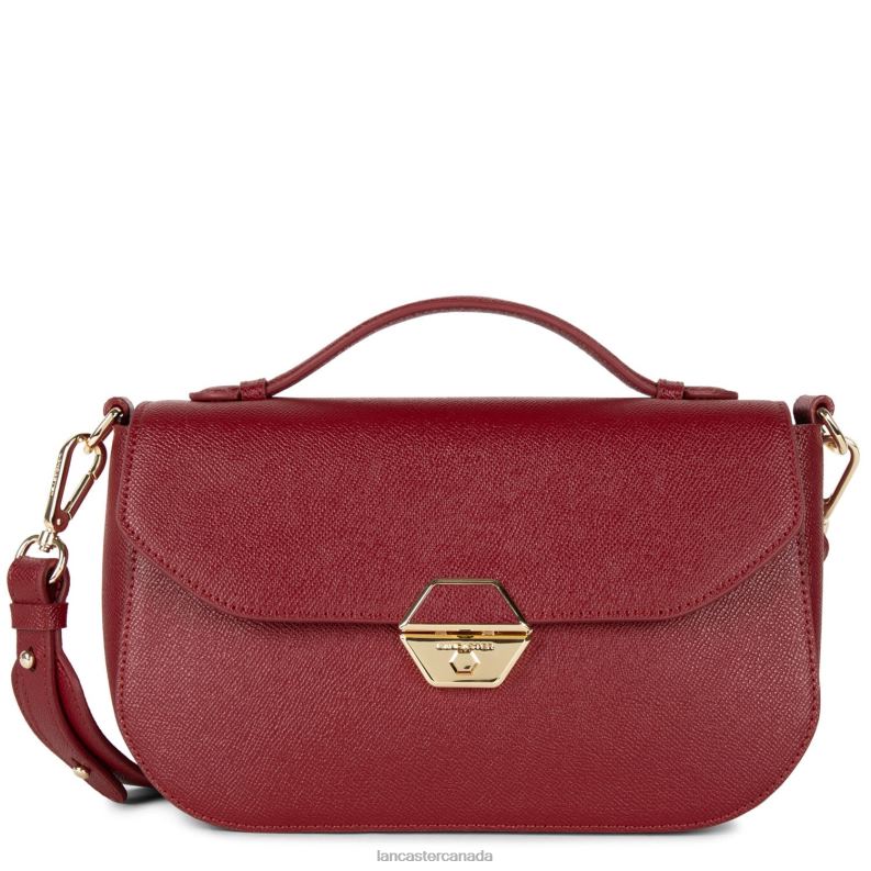 Women Handbag Delphino 4J6H2484 Bag Carmin Lancaster Paris
