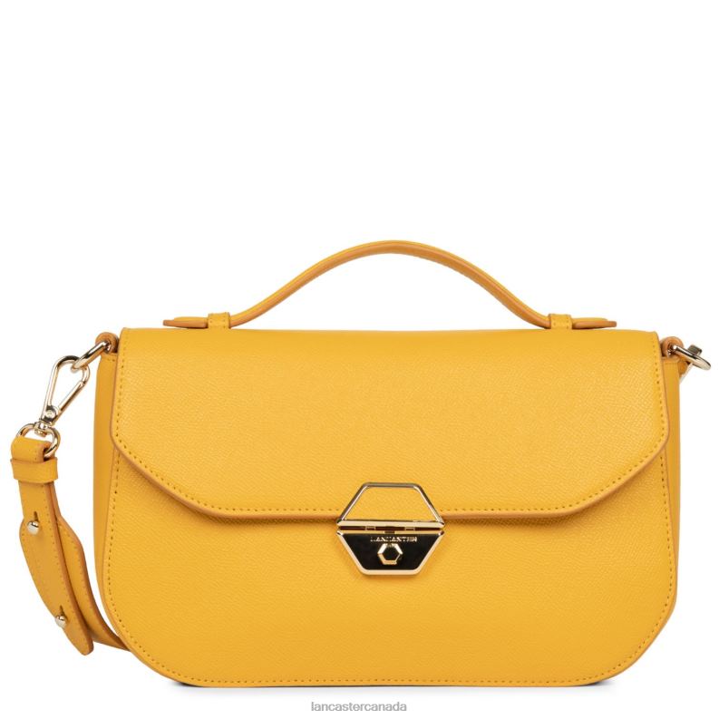 Women Handbag Delphino 4J6H2485 Bag Jaune Lancaster Paris