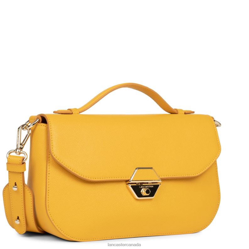 Women Handbag Delphino 4J6H2485 Bag Jaune Lancaster Paris