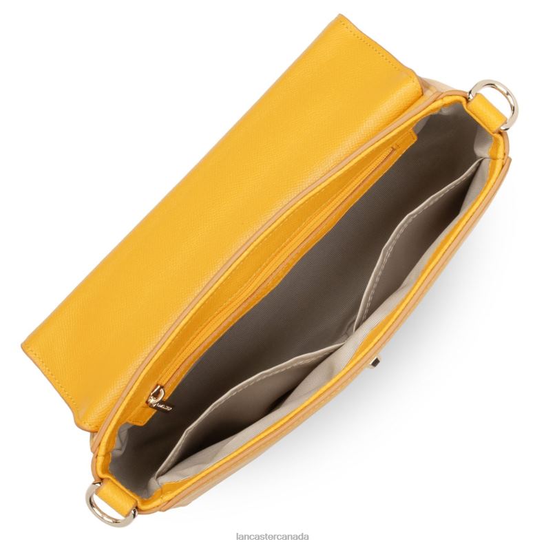 Women Handbag Delphino 4J6H2485 Bag Jaune Lancaster Paris