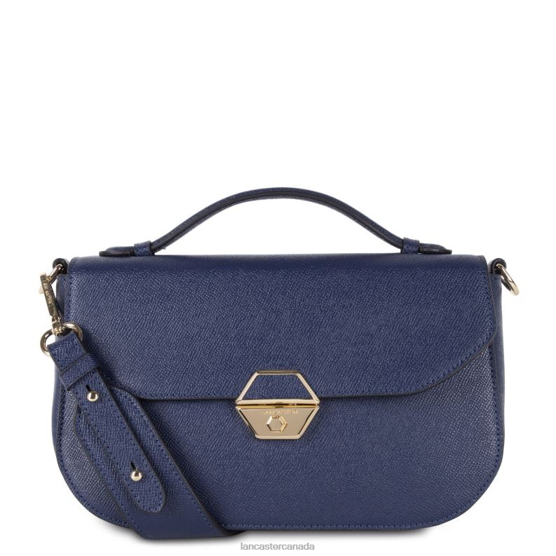 Women Handbag Delphino 4J6H2486 Bag Bleu Fonce Lancaster Paris