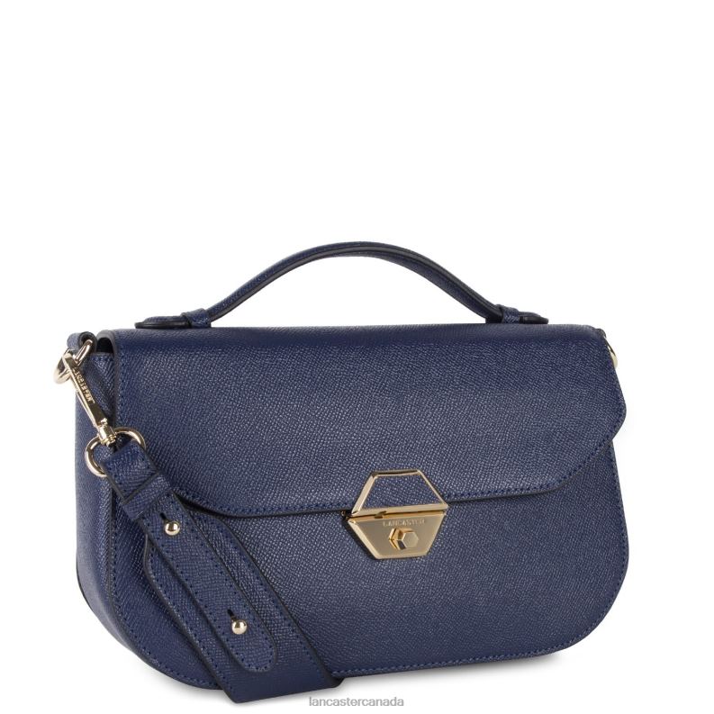 Women Handbag Delphino 4J6H2486 Bag Bleu Fonce Lancaster Paris