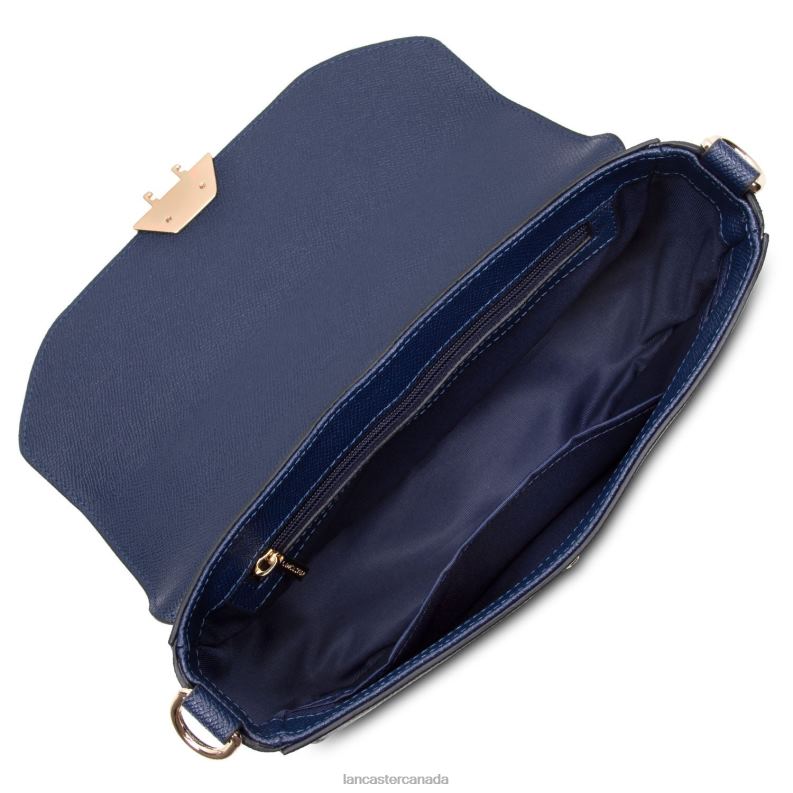 Women Handbag Delphino 4J6H2486 Bag Bleu Fonce Lancaster Paris