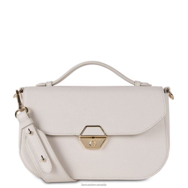 Women Handbag Delphino 4J6H2487 Bag Ecru Lancaster Paris