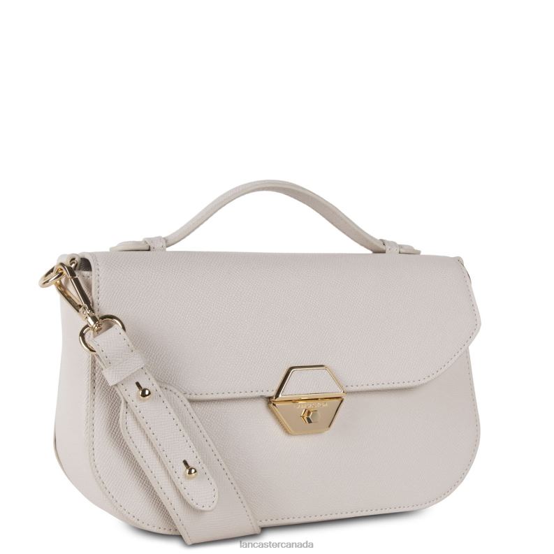 Women Handbag Delphino 4J6H2487 Bag Ecru Lancaster Paris
