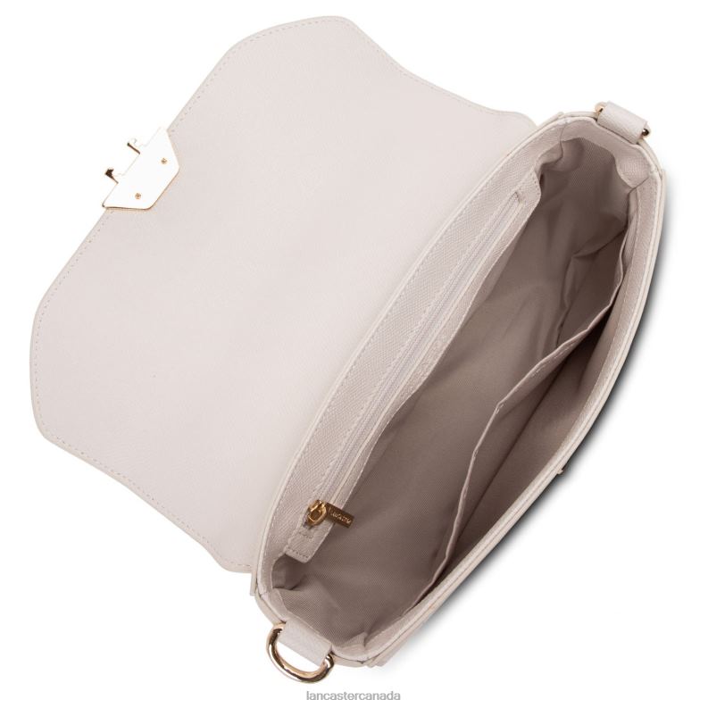 Women Handbag Delphino 4J6H2487 Bag Ecru Lancaster Paris