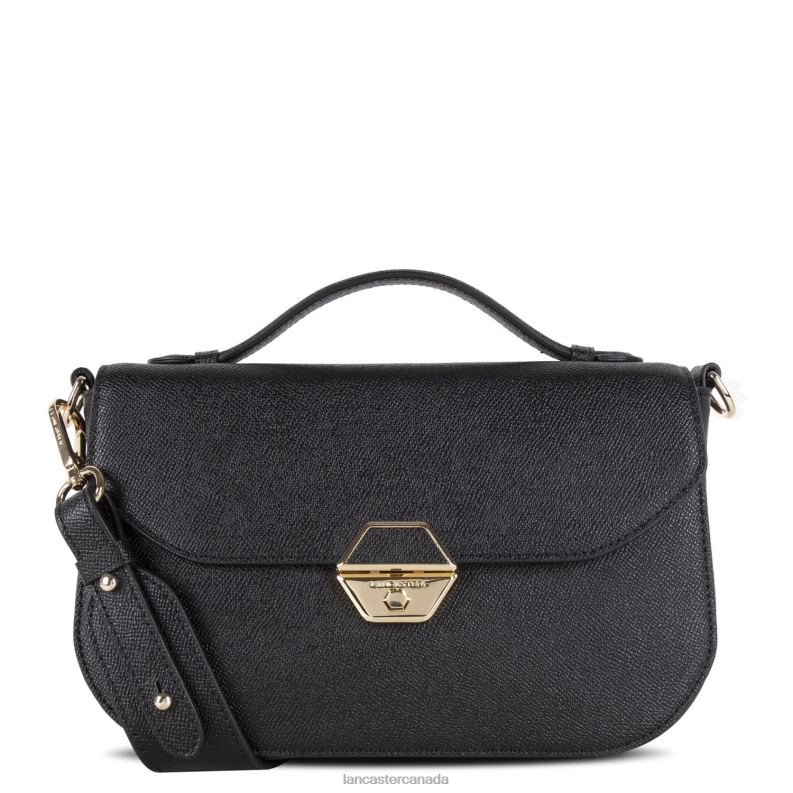 Women Handbag Delphino 4J6H2489 Bag Noir Lancaster Paris
