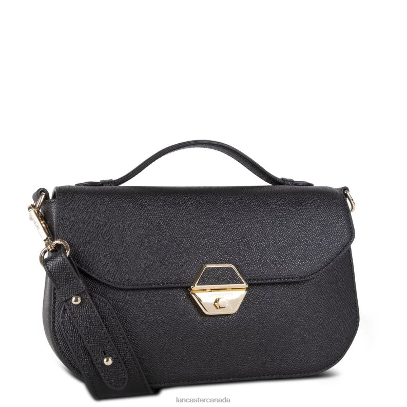Women Handbag Delphino 4J6H2489 Bag Noir Lancaster Paris