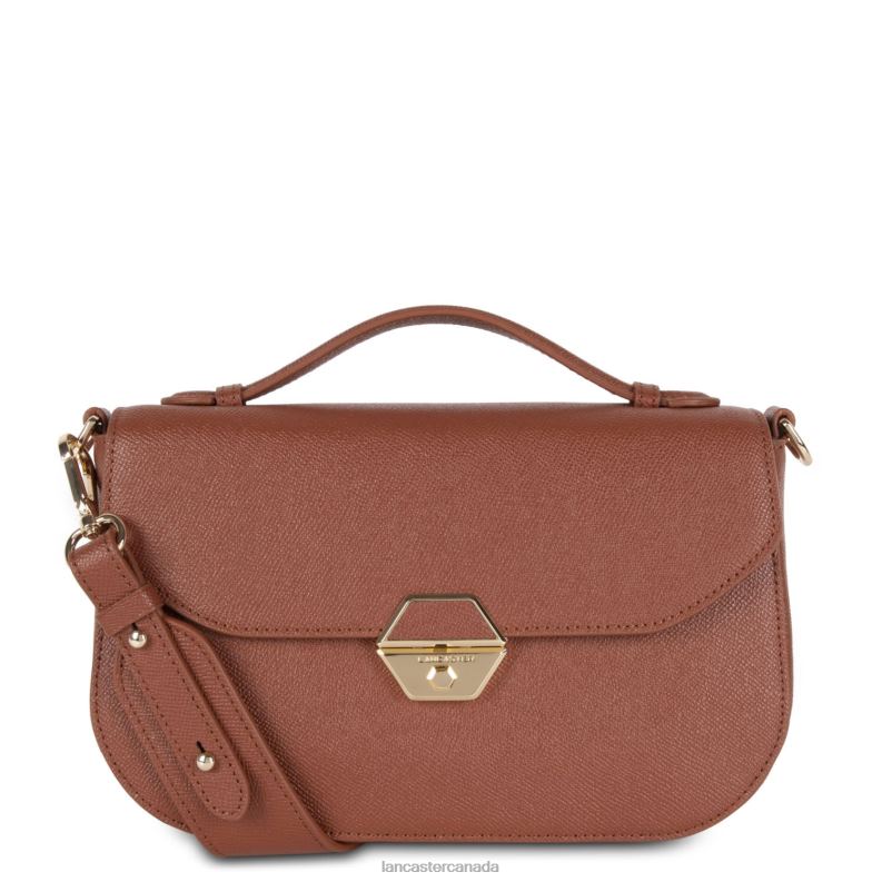 Women Handbag Delphino 4J6H2490 Bag Noisette Lancaster Paris