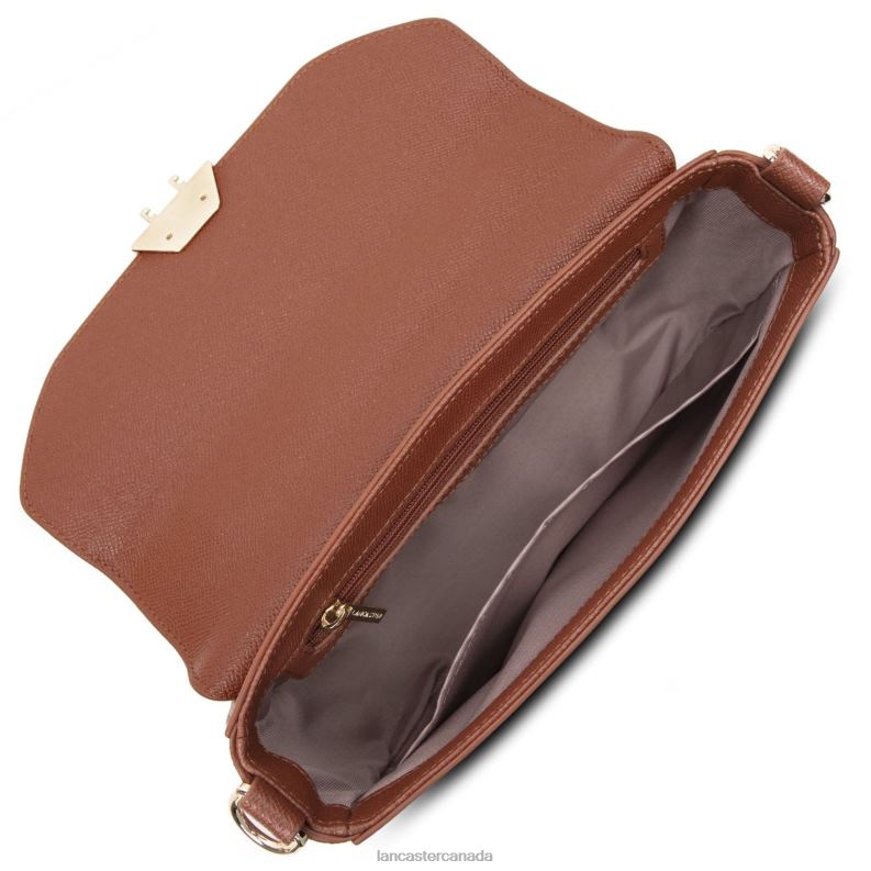 Women Handbag Delphino 4J6H2490 Bag Noisette Lancaster Paris