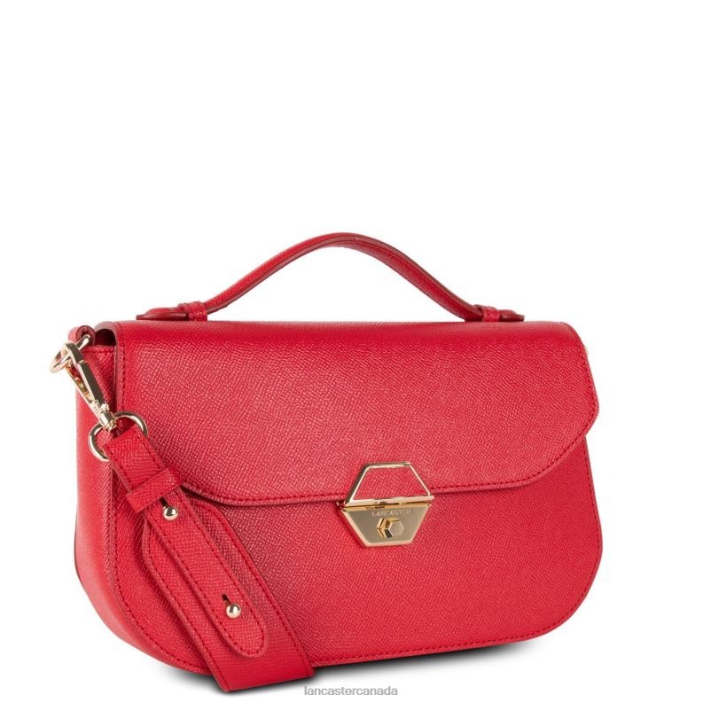 Women Handbag Delphino 4J6H2491 Bag Rouge Lancaster Paris