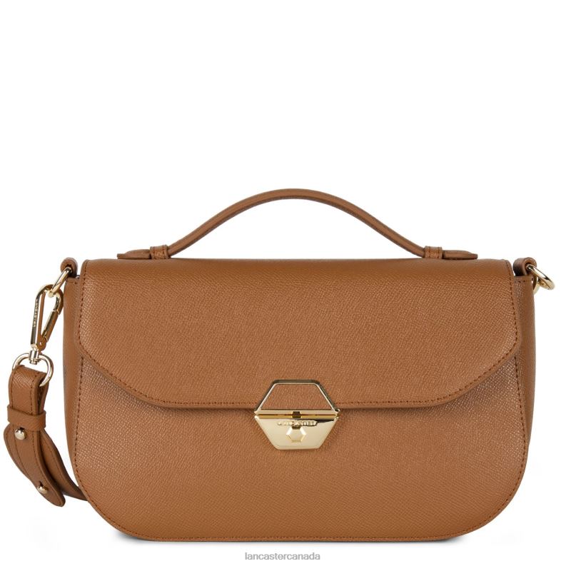 Women Handbag Delphino 4J6H2492 Bag Camel Lancaster Paris
