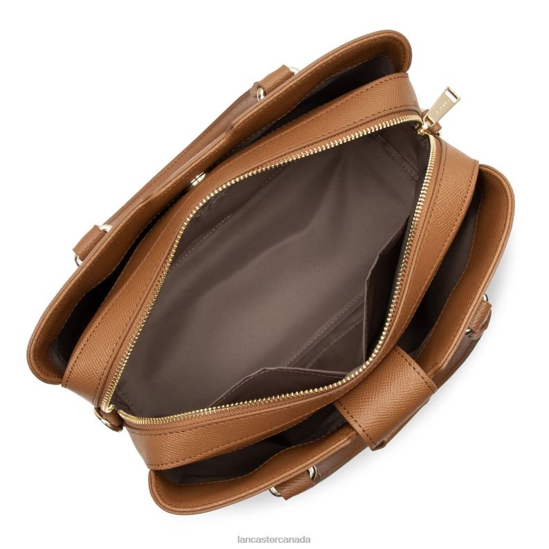 Women Handbag Delphino 4J6H2504 Bag Camel Lancaster Paris