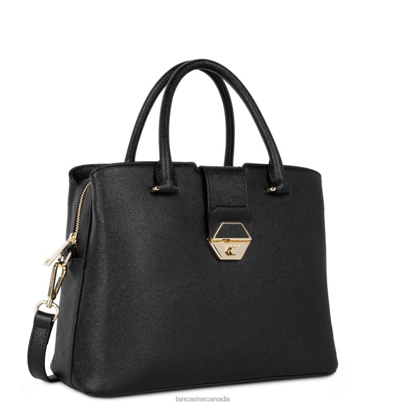 Women Handbag Delphino 4J6H2505 Bag Noir Lancaster Paris