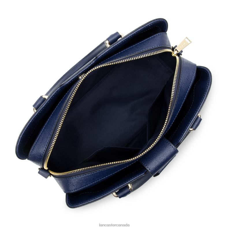 Women Handbag Delphino 4J6H2506 Bag Bleu Fonce Lancaster Paris