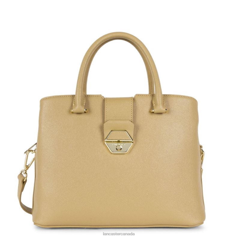 Women Handbag Delphino 4J6H2509 Bag Naturel Lancaster Paris