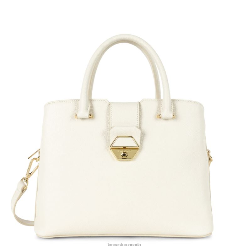 Women Handbag Delphino 4J6H2510 Bag Ecru Lancaster Paris