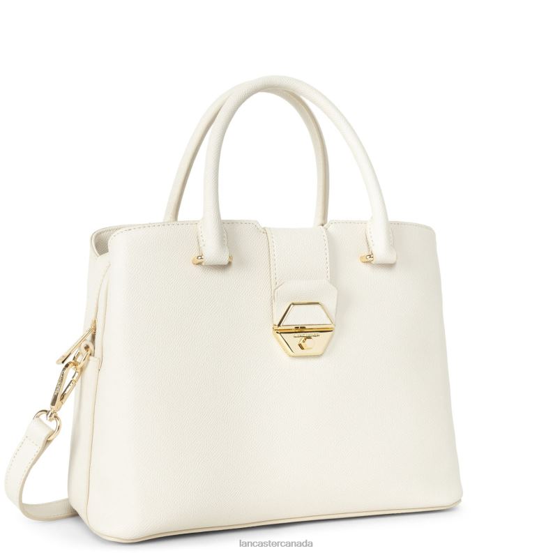 Women Handbag Delphino 4J6H2510 Bag Ecru Lancaster Paris