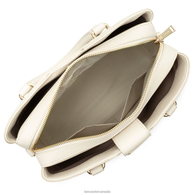 Women Handbag Delphino 4J6H2510 Bag Ecru Lancaster Paris