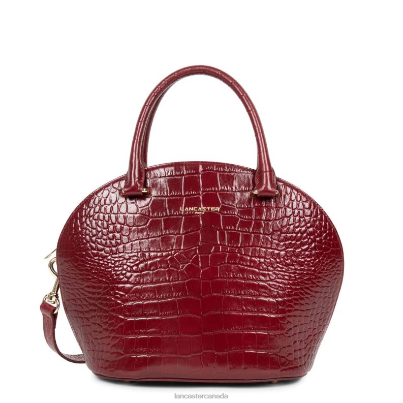 Women Handbag Exotic Croco Cn 4J6H3671 Bag Carmin Lancaster Paris
