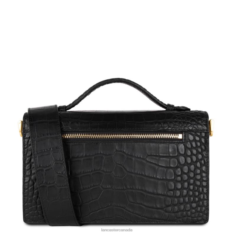 Women Handbag Exotic Lee 4J6H3343 Bag Noir Lancaster Paris