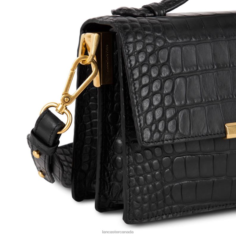 Women Handbag Exotic Lee 4J6H3343 Bag Noir Lancaster Paris