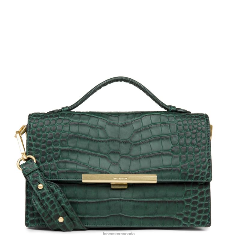 Women Handbag Exotic Lee 4J6H3349 Bag Vert Alpine Lancaster Paris
