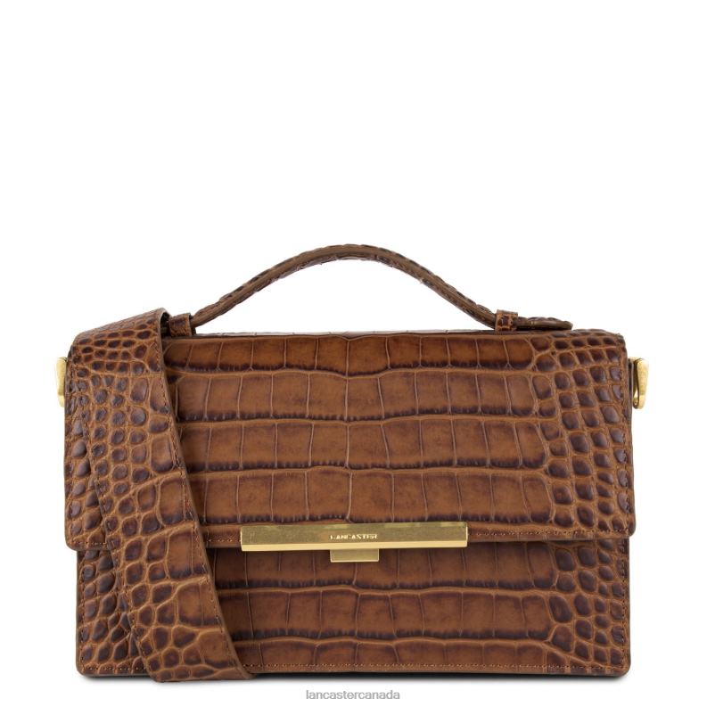 Women Handbag Exotic Lee 4J6H3350 Bag Vison Lancaster Paris