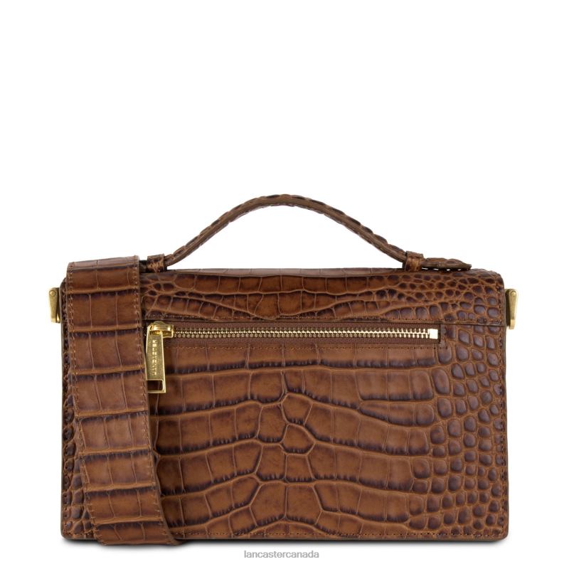 Women Handbag Exotic Lee 4J6H3350 Bag Vison Lancaster Paris