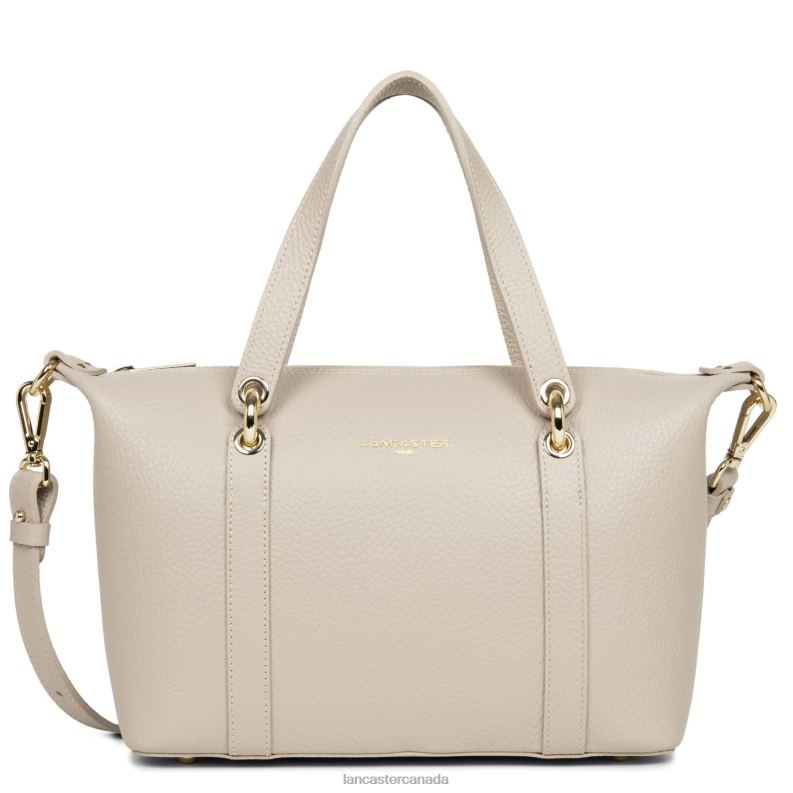 Women Handbag Foulonne Double 4J6H3376 Bag Beige-In-Orange Lancaster Paris