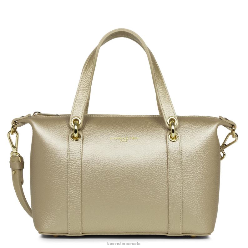 Women Handbag Foulonne Double 4J6H3382 Bag Champagne-In-Nude Lancaster Paris