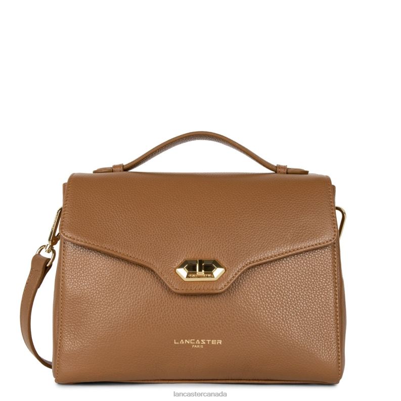 Women Handbag Foulonne Milano 4J6H2659 Bag Camel Lancaster Paris