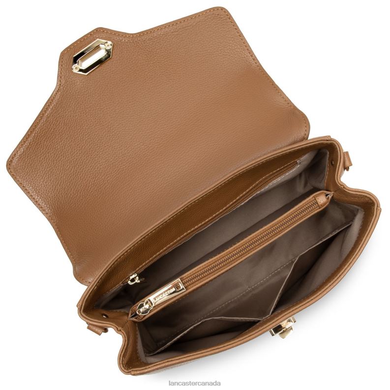 Women Handbag Foulonne Milano 4J6H2659 Bag Camel Lancaster Paris