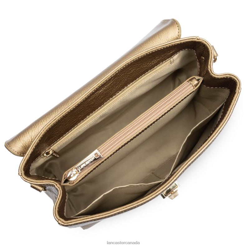 Women Handbag Foulonne Milano 4J6H2661 Bag Gold Antic Lancaster Paris