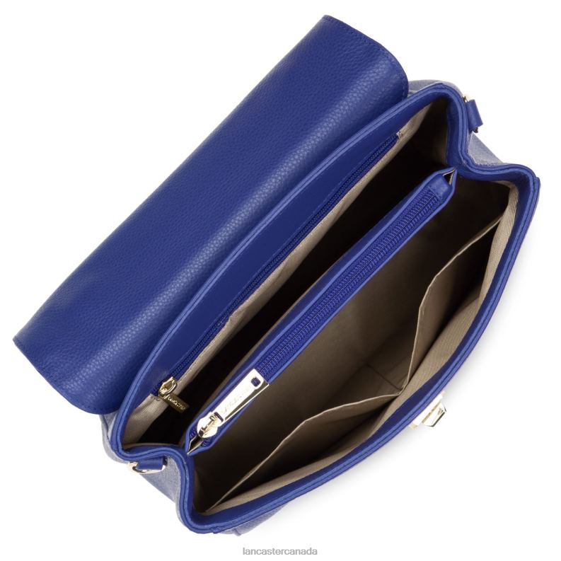 Women Handbag Foulonne Milano 4J6H2666 Bag Bleu Electrique Lancaster Paris