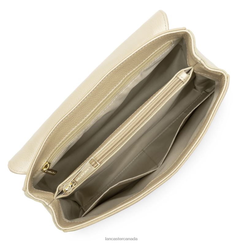 Women Handbag Foulonne Milano 4J6H3336 Bag Champagne Lancaster Paris