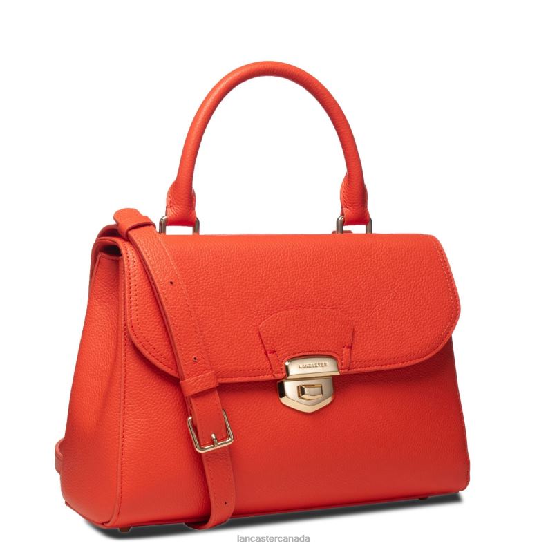 Women Handbag Foulonne Milano 4J6H3339 Bag Orange Lancaster Paris